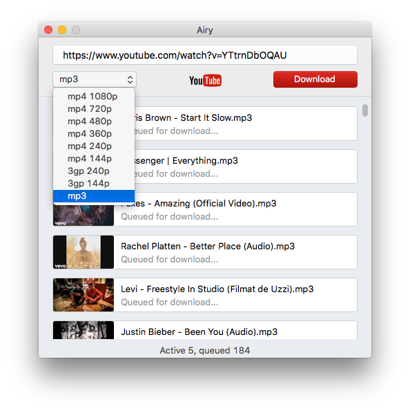 how to download youtube music playlist to mp3